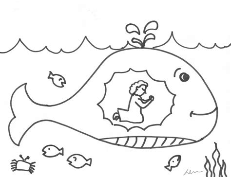 Free Jonah And The Whale Bible Story Coloring Pages, Download Free Jonah And The Whale Bible ...