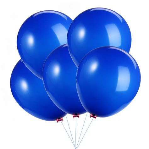 5 Pcs 36 inch Round Balloons Latex Balloons for Party Wedding Decoration (Dark Blue)-in Ballons ...