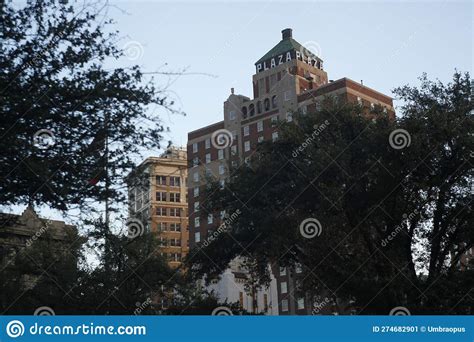 Plaza Hotel in El Paso, Texas Stock Image - Image of downtown, vacation: 274682901