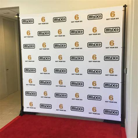 Vinyl photo backdrop for Any Red Carpet event custom Step and Repeat Photo Backdrop Red Carpet ...