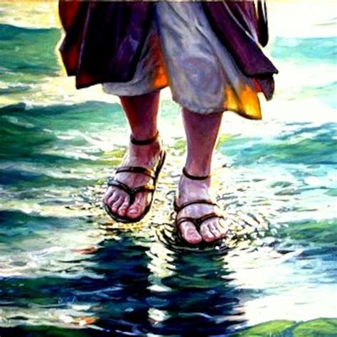 Jesus Walking On Water Wallpaper