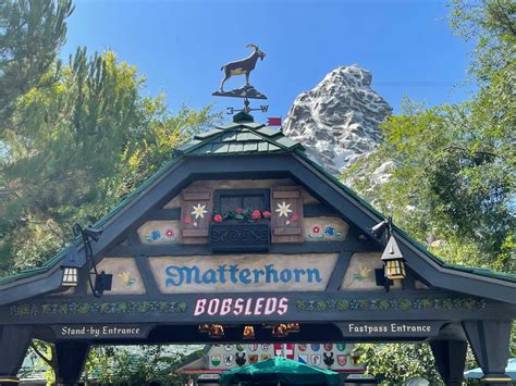 PHOTOS, VIDEO: Matterhorn Bobsleds Reopens at Disneyland Park - WDW News Today