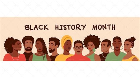 Black History Month Banner - Graphics | Motion Array