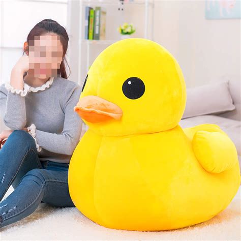 12'' Lovely Yellow Duck Stuffed Animal Plush Soft Toys Cute Doll Pillow Gift