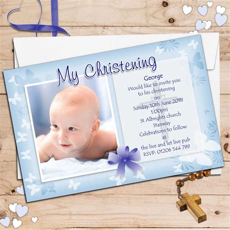 Christening Invitation Cards : Christening Invitation Cards pertaining to Free Christening ...