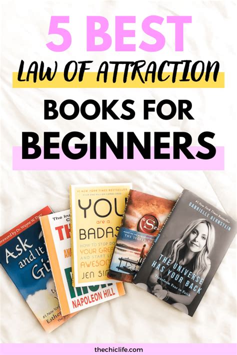 5 Best Law of Attraction Books for Beginners {For Skeptics and Believers!} - The Chic Life