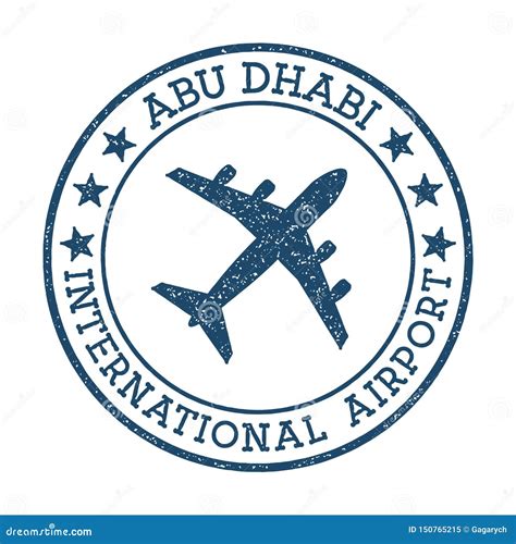 Abu Dhabi International Airport Logo. Stock Vector - Illustration of report, modern: 150765215