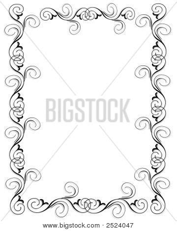 Black White Scroll Image & Photo (Free Trial) | Bigstock