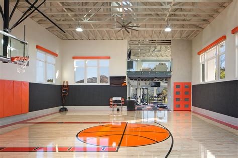 Private Indoor Basketball Court | HGTV Faces of Design | HGTV