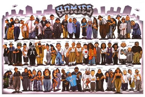 Homies Character List