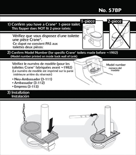 Crane Toilet Repair Parts