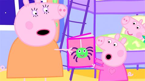 Peppa Pig Bedtime Story Clipart