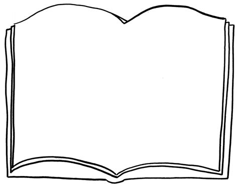 Blank Open Bible - ClipArt Best