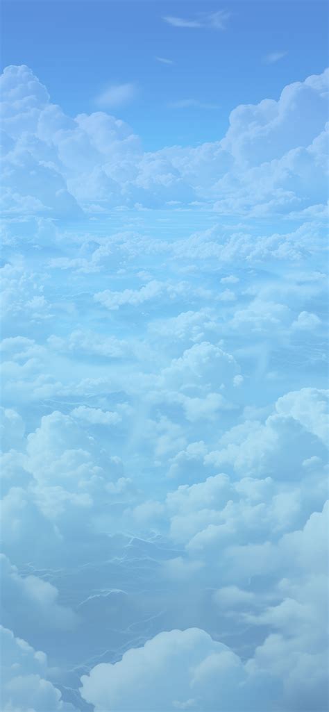 Blue Sky & Clouds Aesthetic Wallpapers - White Clouds Wallpapers