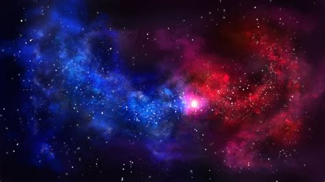 Colorful Sparkling Stars On Sky During Nighttime HD Galaxy Wallpapers | HD Wallpapers | ID #49728