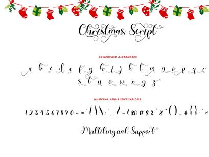 Christmas Script by Yogaletter6 ~ EpicPxls