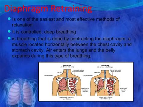 Diaphragm retraining & breathing exercises [recovered]