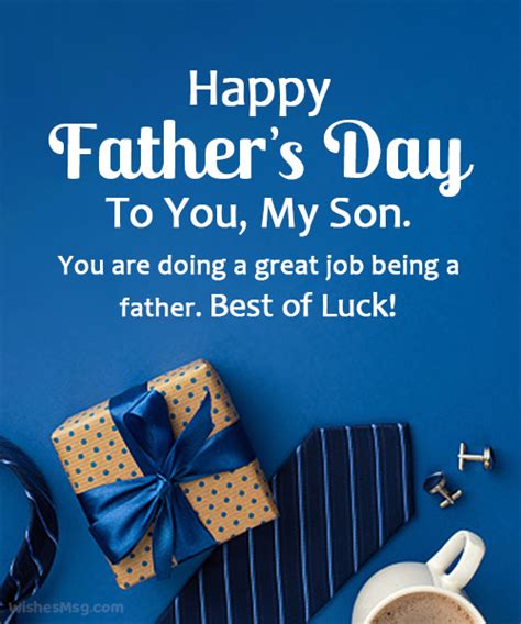 Happy Father's Day Wishes for My Son: Show Your Love with Heartfelt Messages