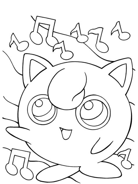 Pokemon Jigglypuff Coloring Pages at GetColorings.com | Free printable colorings pages to print ...