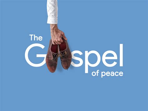 Put on the 👞👞 shoes of the gospel of Peace 🕊☮ by Bible.ooo, SmartHost.ooo, LiveHelp.ooo on Dribbble