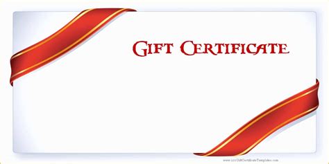 Christmas Blank Gift Certificate Template Free Of Blank Coupon Template Free Template ...