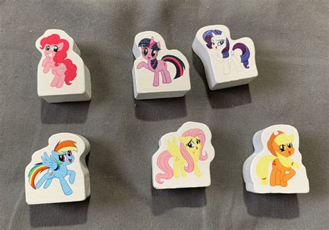 My Little Pony: Adventures in Equestria Deck-Building Game – Meeple Pack #1 | Board Game ...