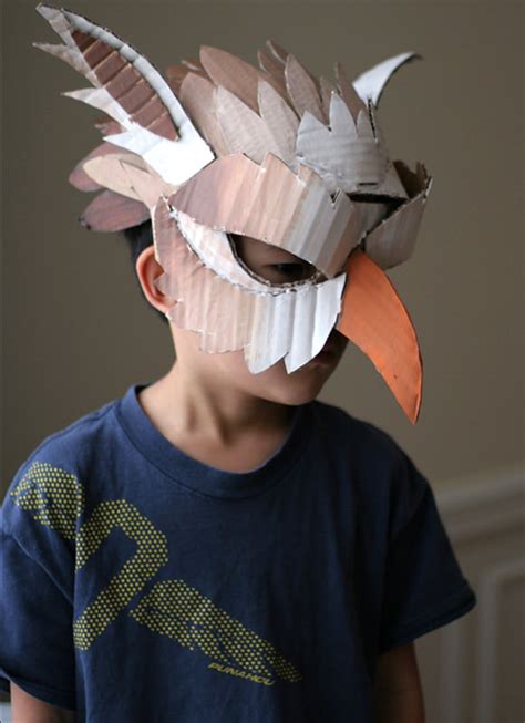 10 DIY Cardboard & Paper Masks for Halloween | Handmade Charlotte