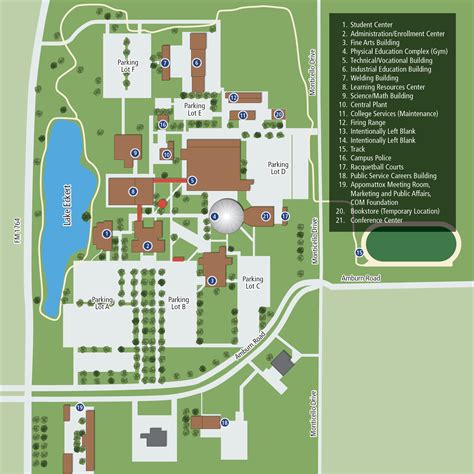 Map Campus Campus map pdf maps - anacollege