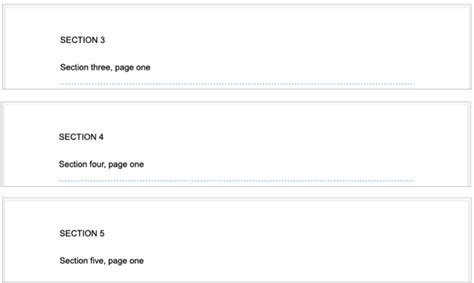 How to Have Different Headers and Footers Per Page in Google Docs