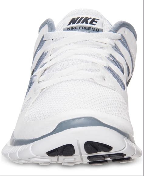 Lyst - Nike Men'S Free 5.0+ Running Sneakers From Finish Line in White for Men