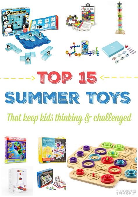 Top 15 Summer Toys to Keep Your Kids Thinking & Learning