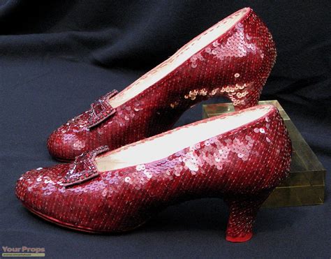 The Wizard of Oz Ruby Slippers replica movie costume