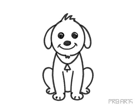 Dog Drawing - Cartoon-Style - PRB ARTS