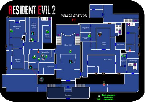 Škeble Operní dohazovač resident evil 2 remake map předsudek Pěší Nekonečný