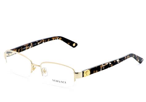 Versace Eyeglasses 1185-B Gold Optical Frames