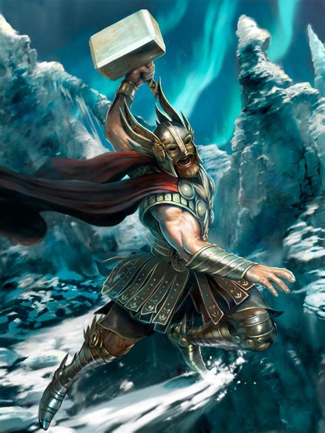 Thor the Norse God - stage 2 by m0zch0ps on DeviantArt