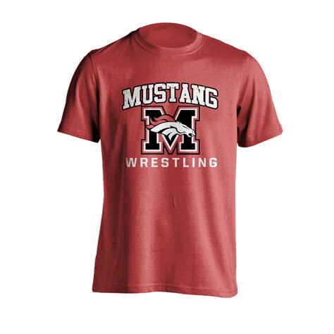 MUSTANG Printed Team Tshirt - Battle Tek Athletics