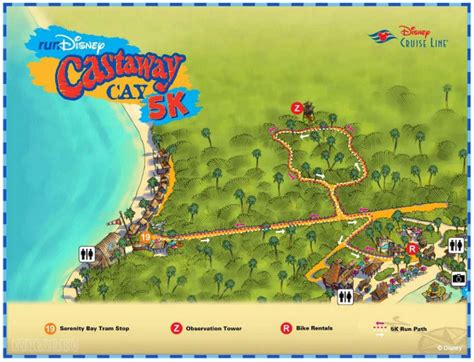 Maps and Information for Disney's Castaway Cay