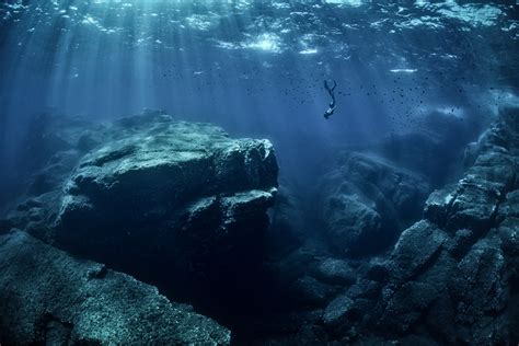 Wallpaper : sea, rock, water, underwater 2048x1367 - WallpaperManiac - 1807397 - HD Wallpapers ...