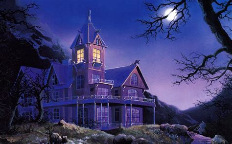 Haunted Houses Wallpapers - Wallpaper Cave