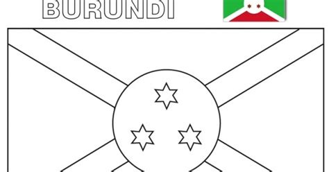 Geography Blog: Flag of Burundi coloring page