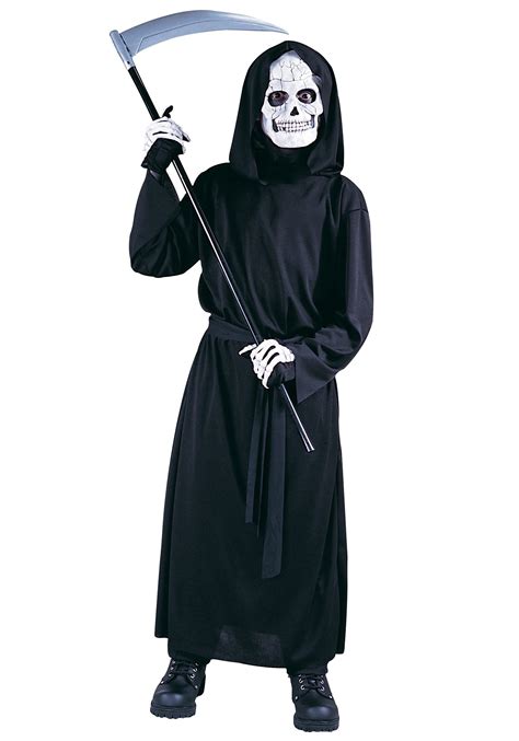 Kids Grim Reaper Costume - Scary Costumes for Boys