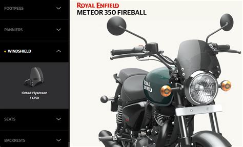 Royal Enfield Meteor 350: Accessories Revealed | BikeDekho