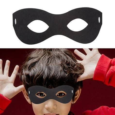 1/ 8PCS New Halloween Mask Eye Mask Goggles COS Role Playing Zorro Half Face Mask Halloween ...