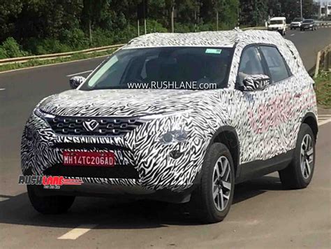 Tata Harrier 7 seater SUV spied - To get new design smaller ORVMs?