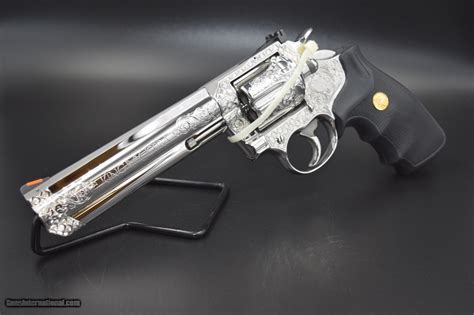 HIGHLY ENGRAVED COLT KING COBRA .357 MAGNUM REVOLVER