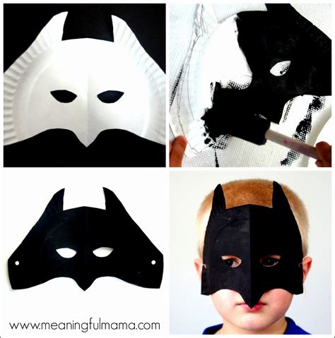 6 Printable Batman Mask Template - SampleTemplatess - SampleTemplatess