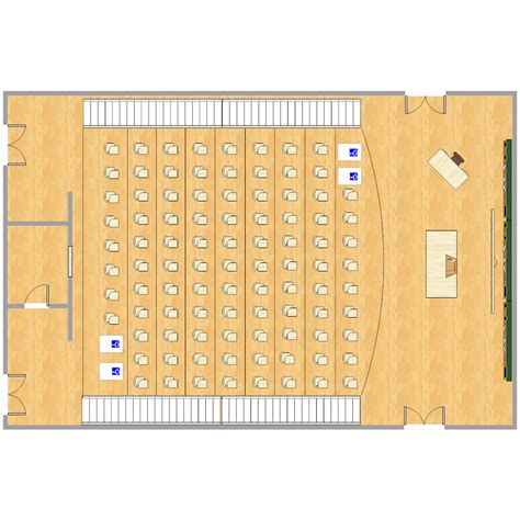 Lecture Hall Seating Chart