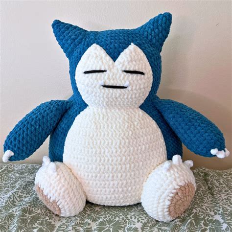 Free Snorlax Crochet Pattern — crochetbykittengrll