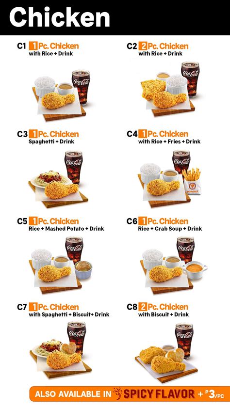 Popeyes Printable Menu Prices